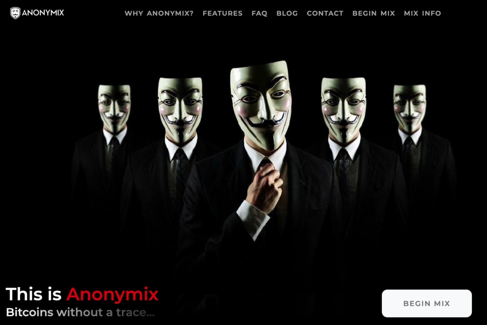 Anonymix Bitcoin Mixing